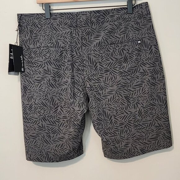 New Travis Mathew men size 34  athleisure golf shorts gray Power Lounging - Picture 6 of 14